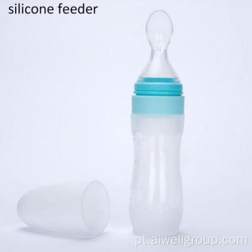 Silicone Baby Squeeze desmame alimentador